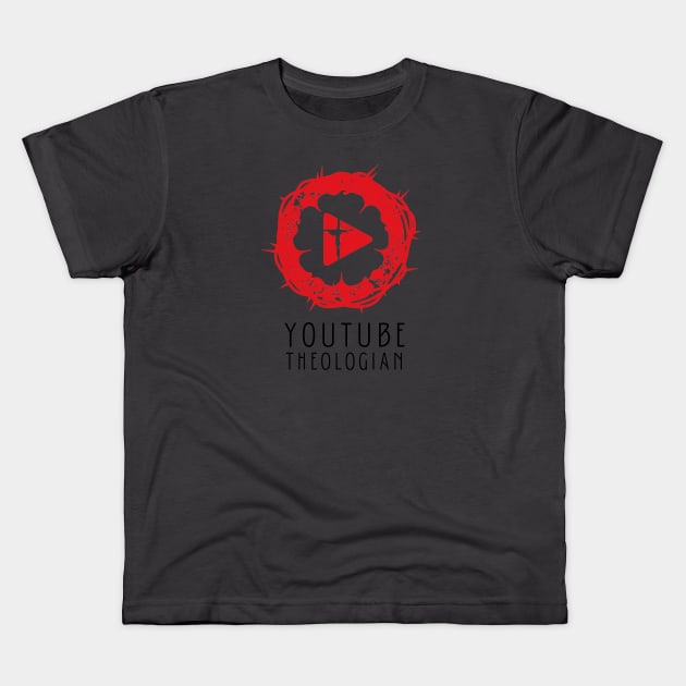 YouTube Theologian Kids T-Shirt by Wolfmueller